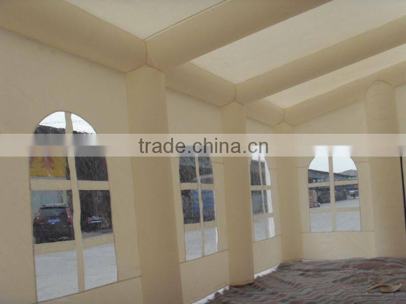 Red side inflatable marquee/party tent/inflatable tent