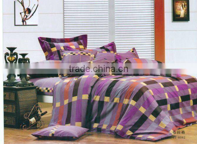 100% cotton twill reactive printed fabric for bed sheet Home Textile