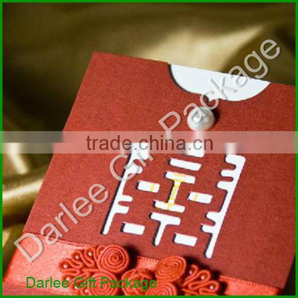 royal wedding invitation card Chinese wedding invitations handmade lace wedding invitations