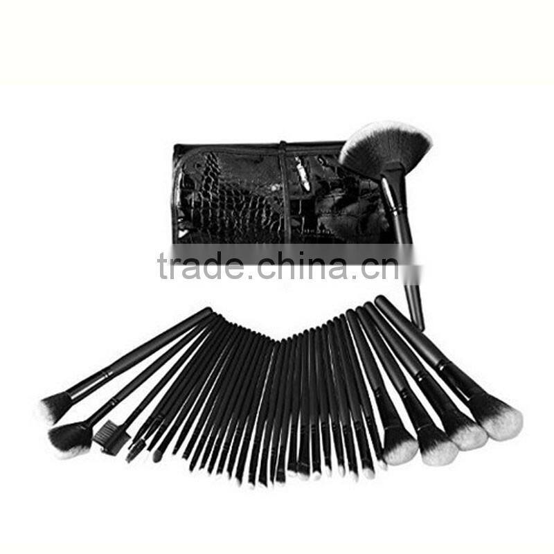 32pcs hot selling cool black makeup brush set 32 piece beauty & personal care brush