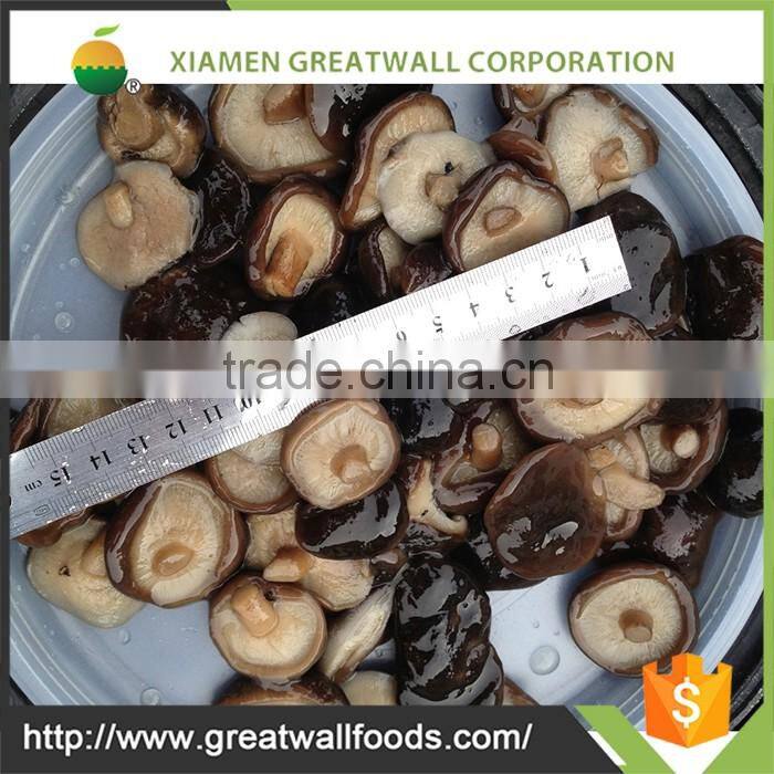 high quality whole shiitake mushroom in brine