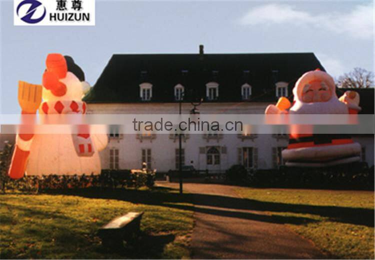 New promotional lovely inflatable santa claus for sale