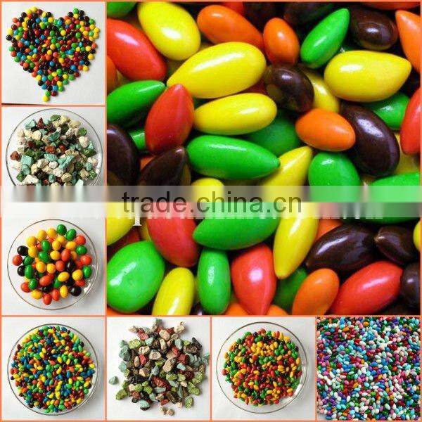 HACCP&ISO top quality colorful sweet chocolate food button confectionery in Korean