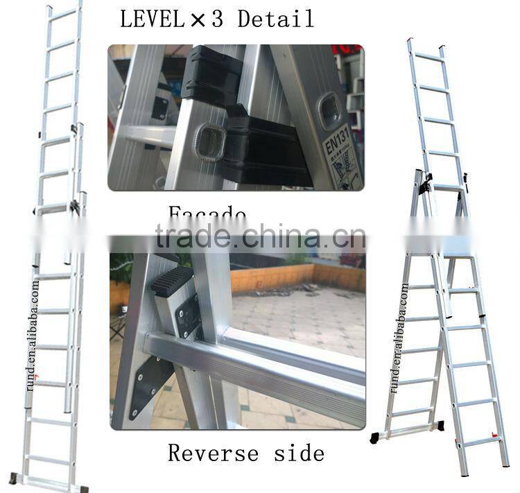RD-LD 5m telescopic retractable a type ladder