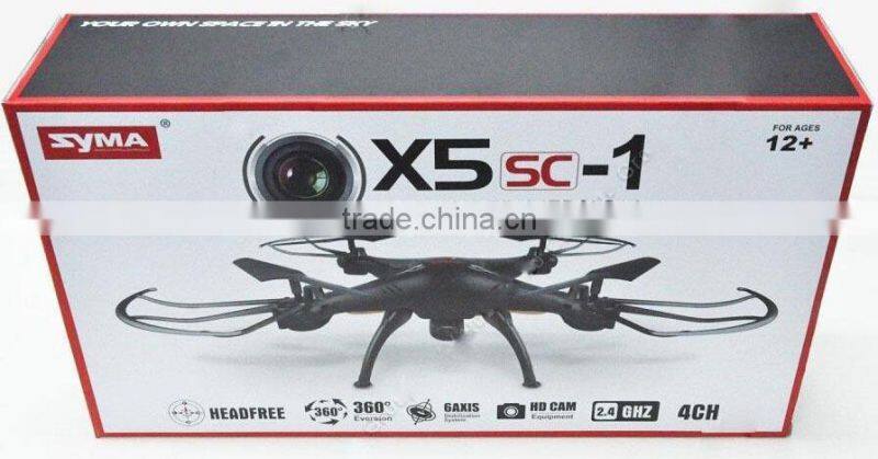 Hot sale PRO Quadcopter with HD 2MP Camera drone syma x5sc