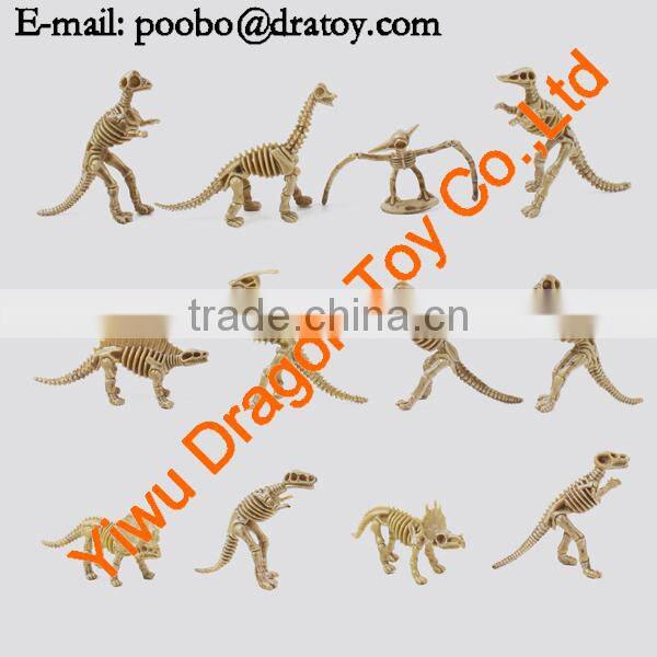 decoration PVC dinosaur animal skeleton manufacturer