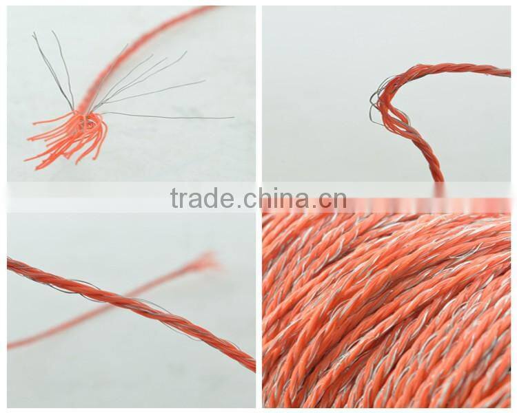 HPS Electric Fence Polyrope post poly rope for animal fence post
