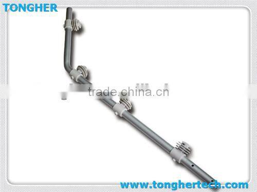 High quality double galvanization iron steel metal pole for electric fence system