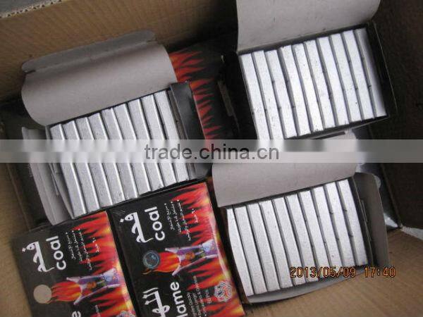 Silver charcoal stick shape 3 pcs/bar 4 pcs/bar high volatile