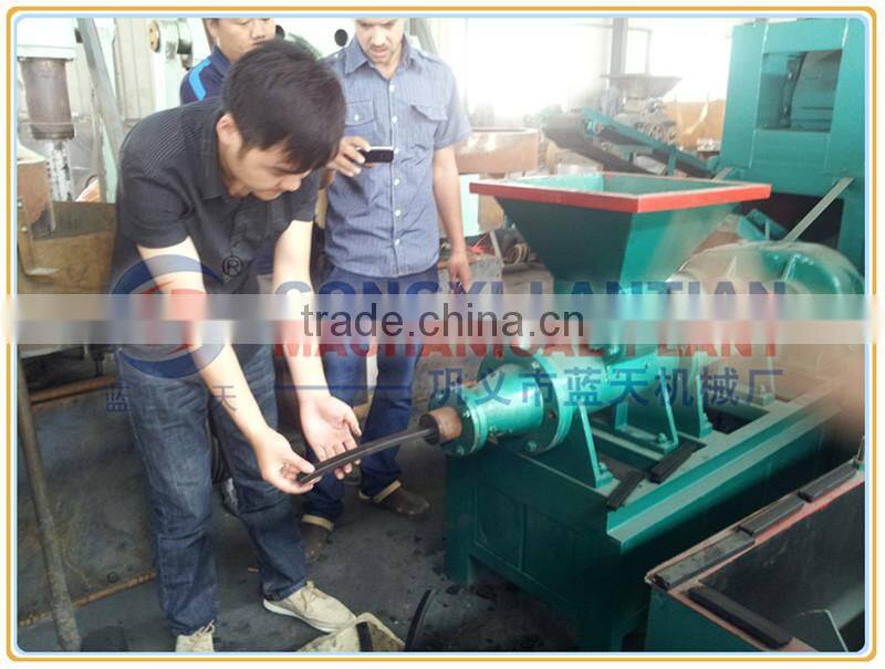 Good performance best price hydraulic coal briquette extruding machine