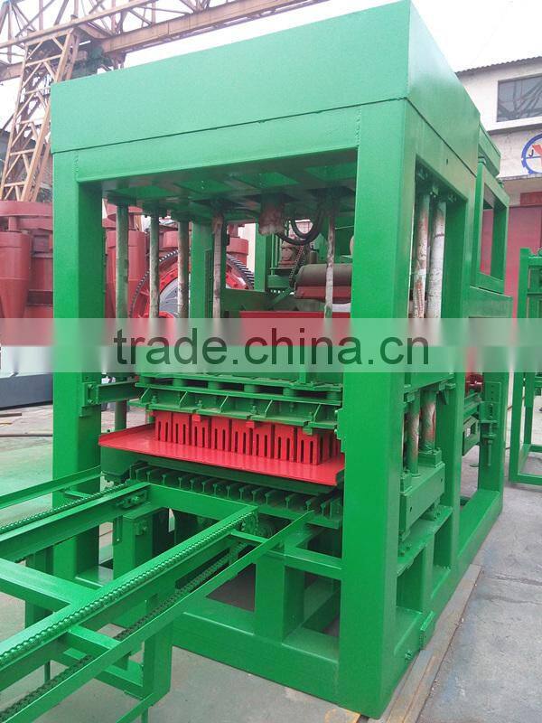 Made in China buildwell brick making machine with cement mixer