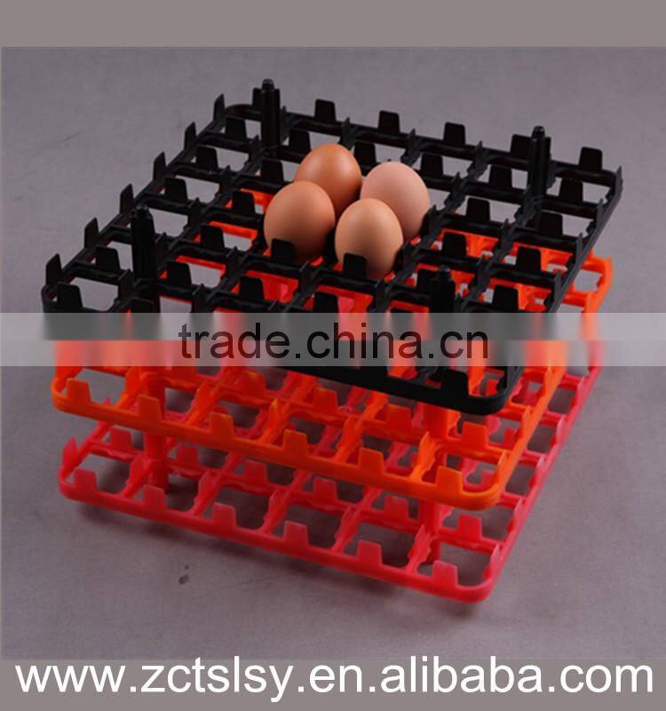 Colorful plastic egg tray for egg storage