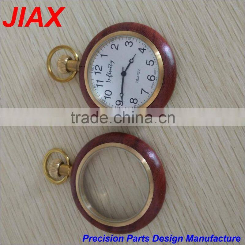 Fashion wholesale hot sale brand quartz wood packet watch with custom logo