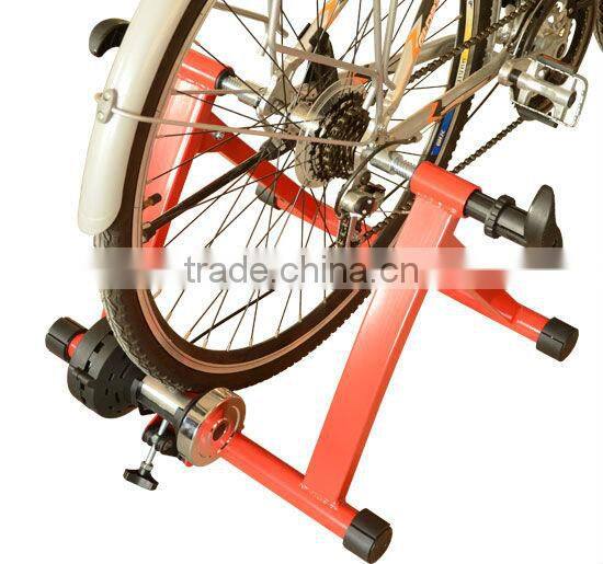 17b Adjustable Indoor Exercise Bike Stand, Bicycle Trainer Stand - Red