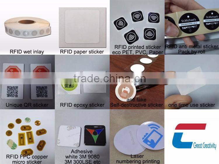 Customized NFC Barcode Printable Anti-Fake Sticker for Cosmetic Tracking