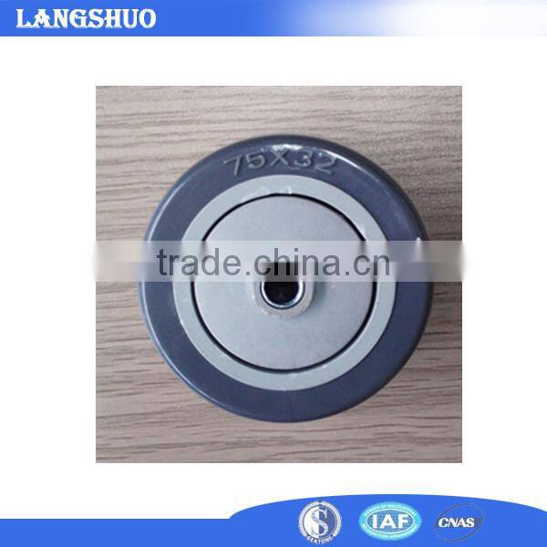 3 Inch Fixed PU Single Caster Wheels/Stable Caster Wheels