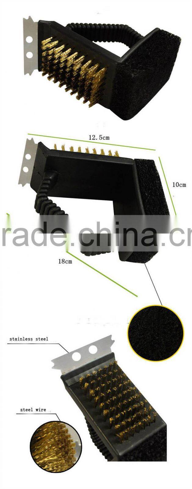 BBQ grill brush cleaning brush