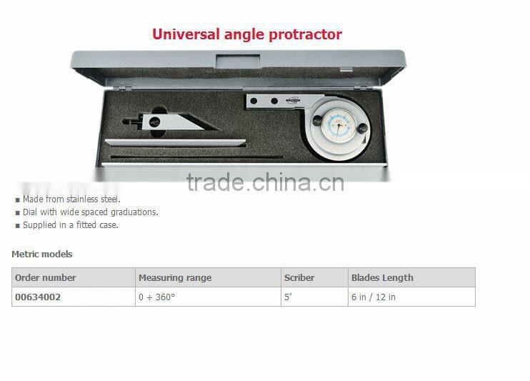 Universal angle protractor