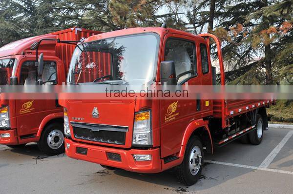 Factory Directly Delivery 2-5 ton HOWO Small Cargo Truck