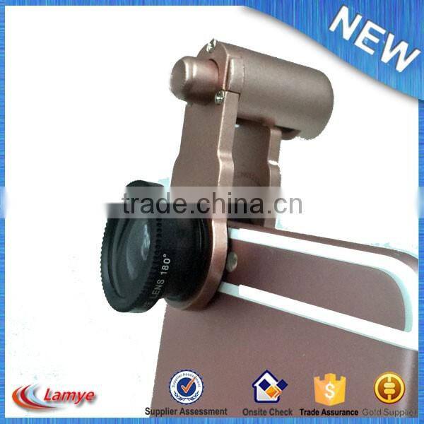 Wholesale Price High Quality 3 in 1 Camera Lens 180 Degree Fisheye Lens for All Smart Phone