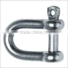 Stainless Steel Screw Pin D Shackles