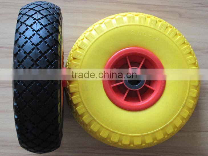 260mm pneumatic rubber wheel