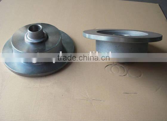 cast iron pump base and pump cover