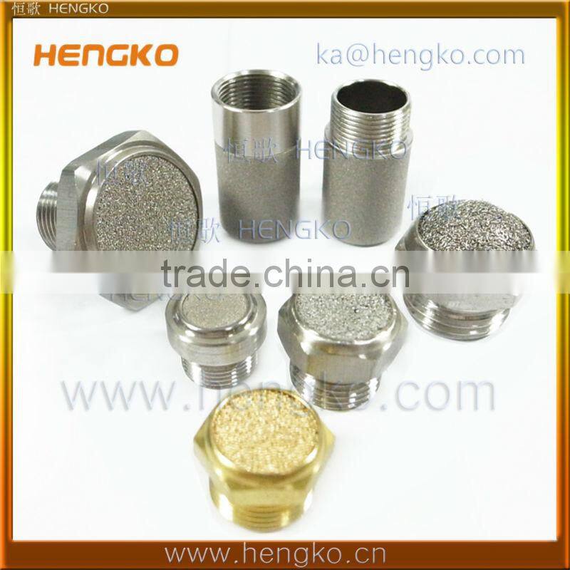 Sintered porous SS316 stainless steel exhaust filter