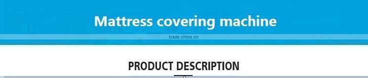 Foam mattress covering machine