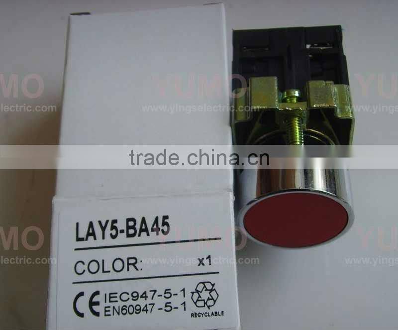 Push Button plastic bezel pushbutton LAY5-BA45