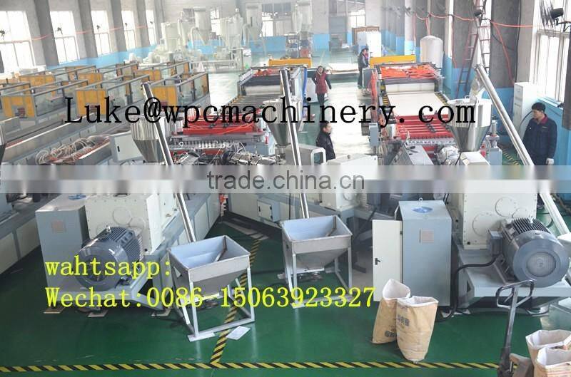 WPC Building Board Making Machine/WPC Foam Line/WPC Board machine