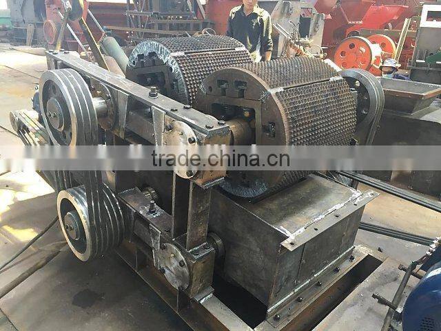 2 rollers crusher/roll crusher for quartz crushing