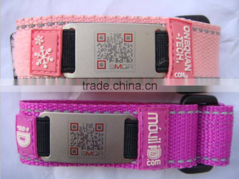 Wholesale cheap fashion silicone id bracelet