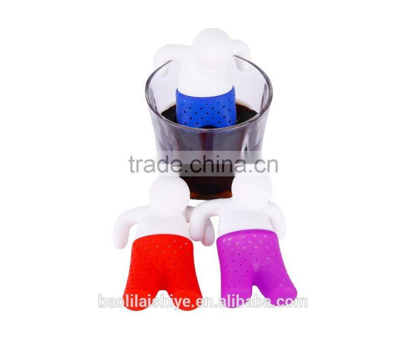 Mr.tea non-toxic BPA free silicone tea infuser