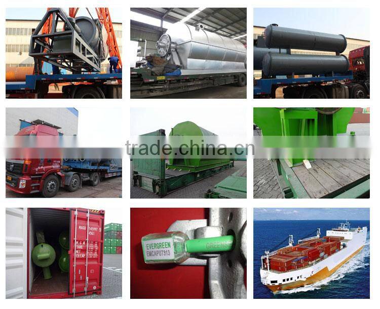 Mobile Mini Batch Type 2 Ton Plastic Pyrolysis Plant