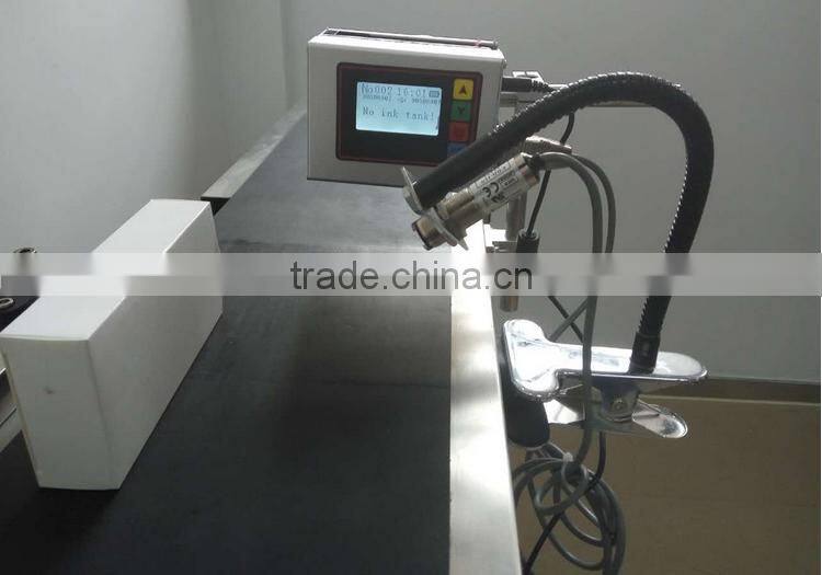 360 Full Automatic Small Ink Jet Printer Production Line Online Date Ink Jet Printer