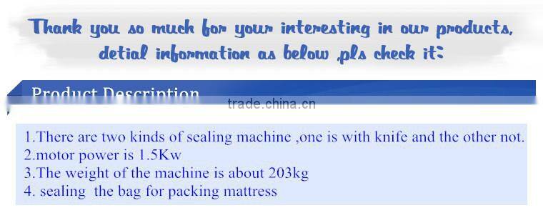 China Guangdong manufacturer semi-automatic plastic film sealing machine bag sealer