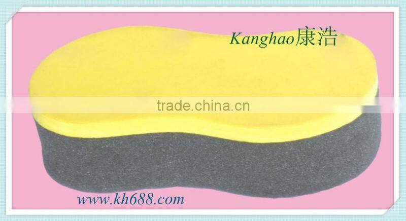 High quality wave shape cleaning sponge, PU sponge cleaning, Pu foam cleaning, foam with layer cleaning