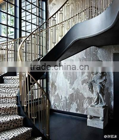 Steel stairs and membrane structures