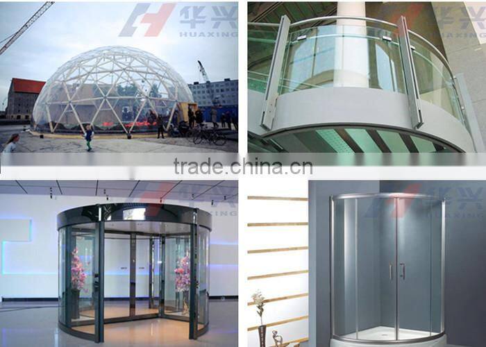 CE approved 4 pairs of brushes advanced intelligent control tempered making glass bending tempering machine