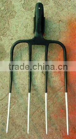 point head steel farm fork with 4T