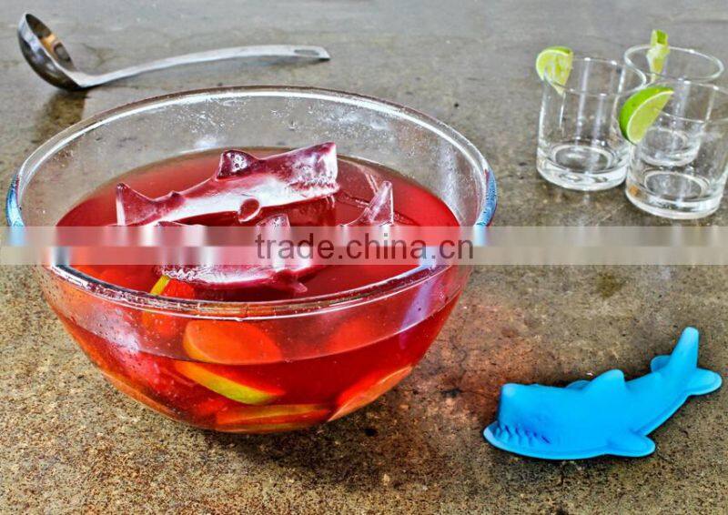Silicone 3D Shark Ice Mould,Ice Cream Tools