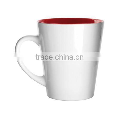 ceramic mug with spoon ,300ml