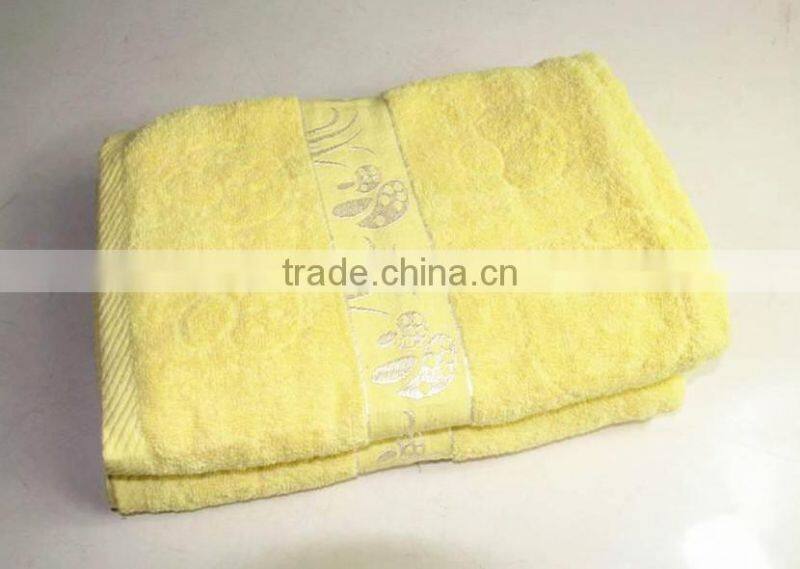 Stock bath towel