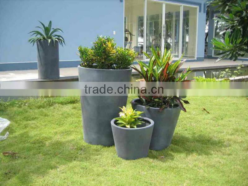 Vietnam Poly fiberglass flower planter Pots for home and garden