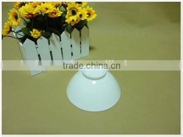 Homeware Kitchen ware products white ceramic round shaped fruit bowl
