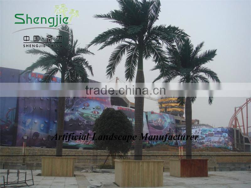 cheap Artificial coconut trees,outdoor coconut palm tree plastic tall tree