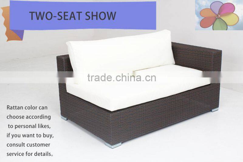 garden rattan sofa or outdoor sofa set or wicker sofa set