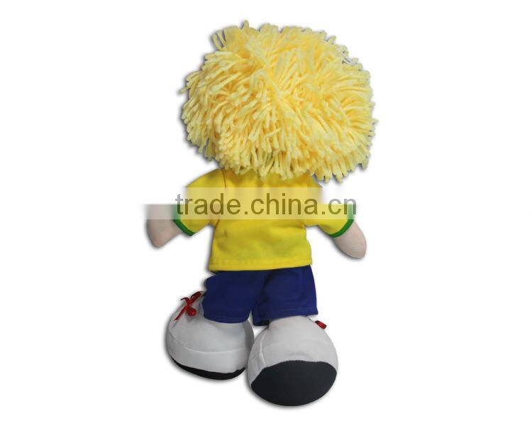 Football Doll, funny boy doll, souvenir for kids, gift for fans