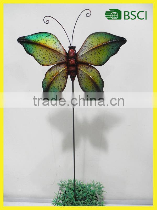 Adorable metal butterfly garden ornament
